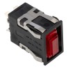 Honeywell Technologies AML32 Series Illuminated Push Button Switch, Front Panel Mount, Red, DPST, IP67 AML32