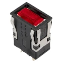Honeywell Technologies AML32 Series Illuminated Push Button Switch, Front Panel Mount, Red, DPST, IP67 AML32