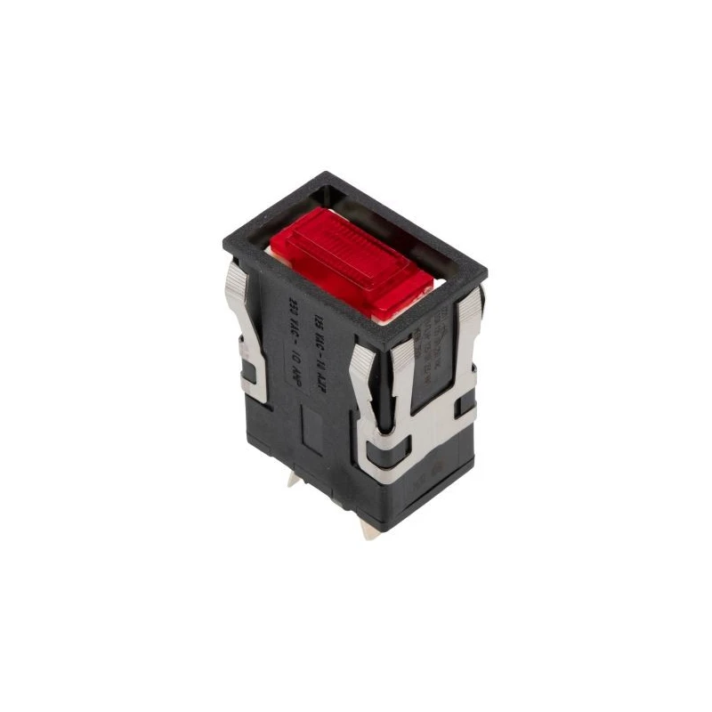 Honeywell Technologies AML32 Series Illuminated Push Button Switch, Front Panel Mount, Red, DPST, IP67 AML32