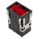 Honeywell Technologies AML32 Series Illuminated Push Button Switch, Front Panel Mount, Red, DPST, IP67 AML32
