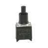 APEM TP Series Momentary Push Button Switch, Black Actuator, PCB Mount, SPST, 400mA, 20V TP32W0080