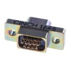 RS PRO 9 Way Straight Panel Mount D-Sub Connector Male 3A Current, D Shell, Gold Plated Contacts 244-3746