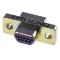 RS PRO 9 Way Straight Panel Mount D-Sub Connector Male 3A Current, D Shell, Gold Plated Contacts 244-3746