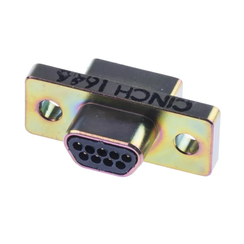 RS PRO 9 Way Straight Panel Mount D-Sub Connector Male 3A Current, D Shell, Gold Plated Contacts 244-3746