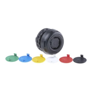 Bartec ComEx Series Green, Red, White, Yellow Momentary Push Button Head 30 mm Cutout Thermoplastic IP66 IP67 05-0003-000700