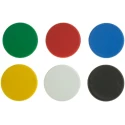 Bartec ComEx Series Green, Red, White, Yellow Momentary Push Button Head 30 mm Cutout Thermoplastic IP66 IP67 05-0003-000700