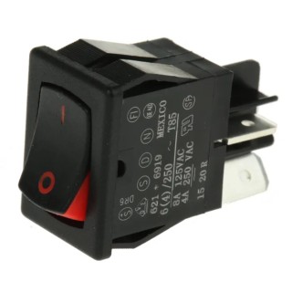 Carlingswitch Aluminium Housing SPST On-Off On-Off Rocker Switch Panel, IP66 IP67 Rated, 8A Contact Current 621-1691909VXRS