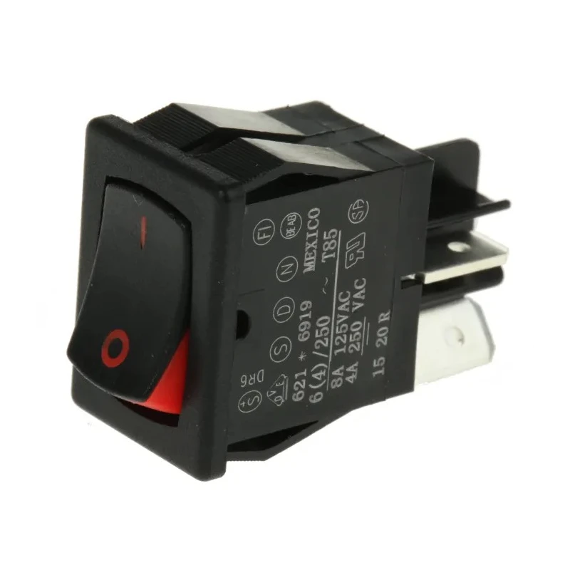 Carlingswitch Aluminium Housing SPST On-Off On-Off Rocker Switch Panel, IP66 IP67 Rated, 8A Contact Current 621-1691909VXRS
