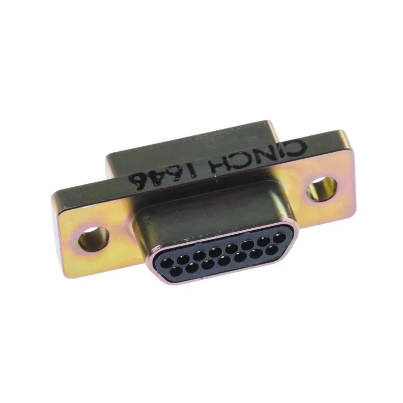 RS PRO 15 Way Straight Panel Mount D-Sub Connector Male, 3A Current, D Shell Size, Gold Plated Copper Alloy Contacts 244-3752