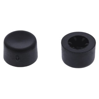 APEM Black Push Button Cap for Use with Apem 9600 Series Sub-Miniature Panel Mount Switch U572