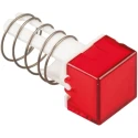 Idec Red Square Push Button Lens for Use with A8 Series AL8Q-LK1-R
