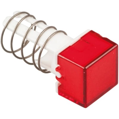 Idec Red Square Push Button Lens for Use with A8 Series AL8Q-LK1-R