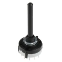 Lorlin 12 Position SPST Rotary Switch 150mA 250V AC 24V DC Polyamide Housing CK1049