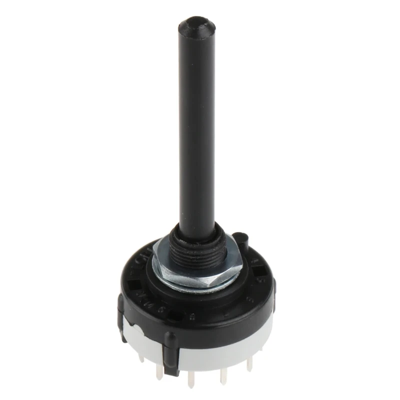Lorlin 12 Position SPST Rotary Switch 150mA 250V AC 24V DC Polyamide Housing CK1049