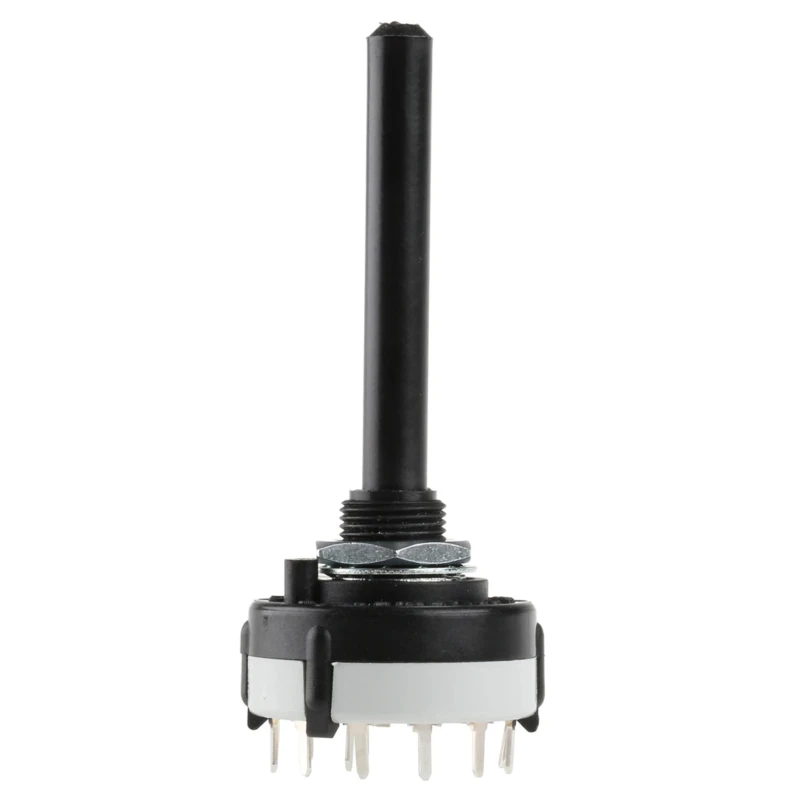 Lorlin 12 Position SPST Rotary Switch 150mA 250V AC 24V DC Polyamide Housing CK1049