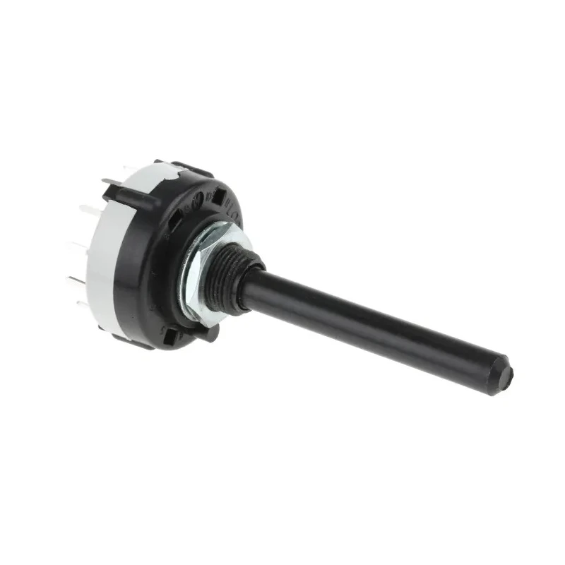 Lorlin 4 Position 3PST Rotary Switch 150mA, Polyamide Housing, PCB Mount, Solder Terminals CK1051