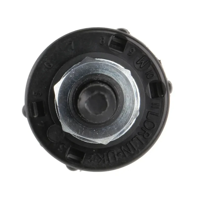 Lorlin 12 Position SPST Rotary Switch 150mA 250V AC 24V DC Polyamide Housing CK1049