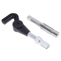 Recoil 10 Piece Thread Repair Kit with HSS Tap, Drills, Tang Break Tools, Stainless Steel Inserts 38142