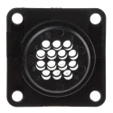 TE Connectivity Circular Connector Panel Mount Socket Female 14 Contacts IP67 250V CPC Series 206043-1