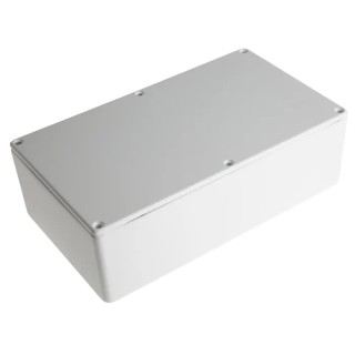 CAMDENBOSS 5000 Series White Lid Die Cast Aluminium Enclosure IP54 61mm x 192mm x 112mm RTM5006/16-WH