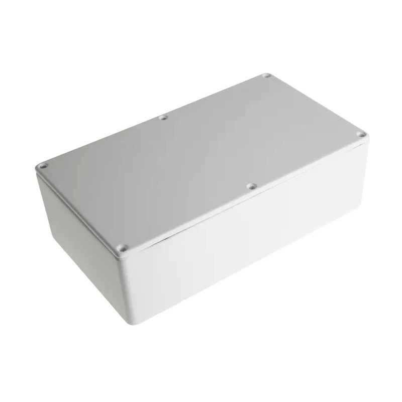 CAMDENBOSS 5000 Series White Lid Die Cast Aluminium Enclosure IP54 61mm x 192mm x 112mm RTM5006/16-WH