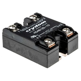Crydom HD Series Solid State Relay Panel Mount 125A Load 530V AC Load 32V Control HD48125-10
