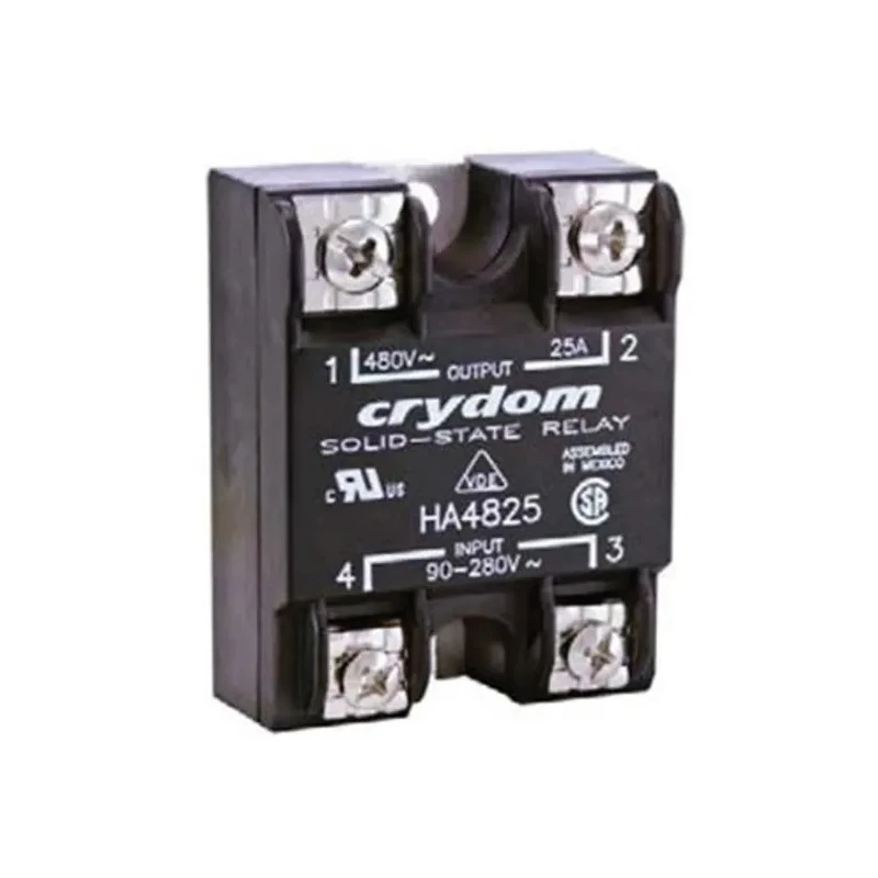 Crydom HD Series Solid State Relay Panel Mount 125A Load 530V AC Load 32V Control HD48125-10
