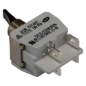 APEM Panel Mount Toggle Switch On-Off 2RT Tab Terminal 24 V dc 250 V ac 641NH/2