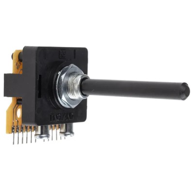 Lorlin 2 Position 4PST Rotary Switch 500mA 250V AC/DC PCB Mount Solder Terminals PT6596