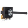 Lorlin 2 Position 4PST Rotary Switch 500mA 250V AC/DC PCB Mount Solder Terminals PT6596