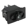 Carlingswitch SPST Latching 2P Rocker Switch Panel Panel Mount, IP68, 10A, 250V AC, 28V DC RCV-37106200