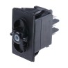 Carlingswitch Illuminated DPDT Rocker Switch Panel, On-Off-On Configuration, 10A, 28V DC, 250V AC, IP68 Rated RCV-37106235