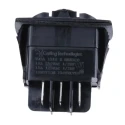 Carlingswitch Illuminated DPDT Rocker Switch Panel, On-Off-On Configuration, 10A, 28V DC, 250V AC, IP68 Rated RCV-37106235