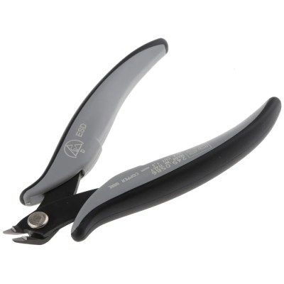 RS PRO Angle ESD Safe Cable Cutter 137mm Steel Jaw 1mm Cutting Capacity 245-0586