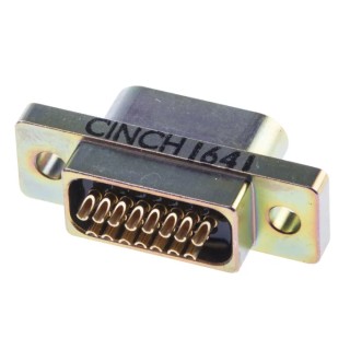 RS PRO 15 Way Straight Panel Mount Micro-D D-Sub Connector Female 250V 3A 245-0902