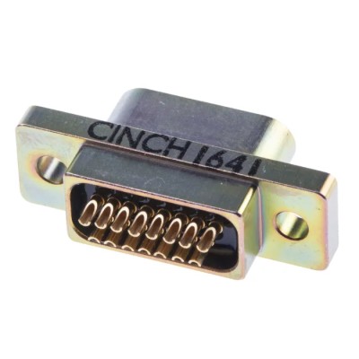 RS PRO 15 Way Straight Panel Mount Micro-D D-Sub Connector Female 250V 3A 245-0902
