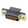 RS PRO 15 Way Straight Panel Mount Micro-D D-Sub Connector Female 250V 3A 245-0902