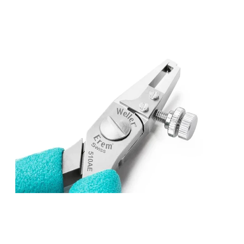 Weller Erem Fibre Optic Insulated Wire Stripper 0.25 to 1.02 mm Stripping Range 120mm Overall Length 510AE