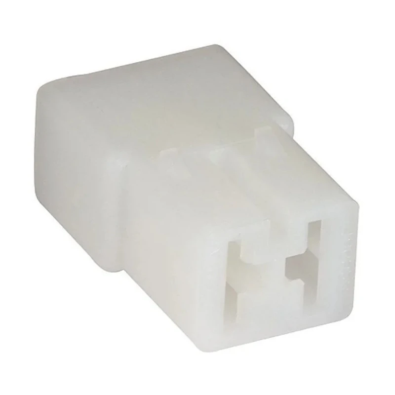 TE Connectivity AMP FASTIN-FASTON 2 Way Polyamide 66 Crimp Terminal Housing 6.35 mm Tab Size 180923-0