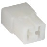 TE Connectivity AMP FASTIN-FASTON 2 Way Polyamide 66 Crimp Terminal Housing 6.35 mm Tab Size 180923-0