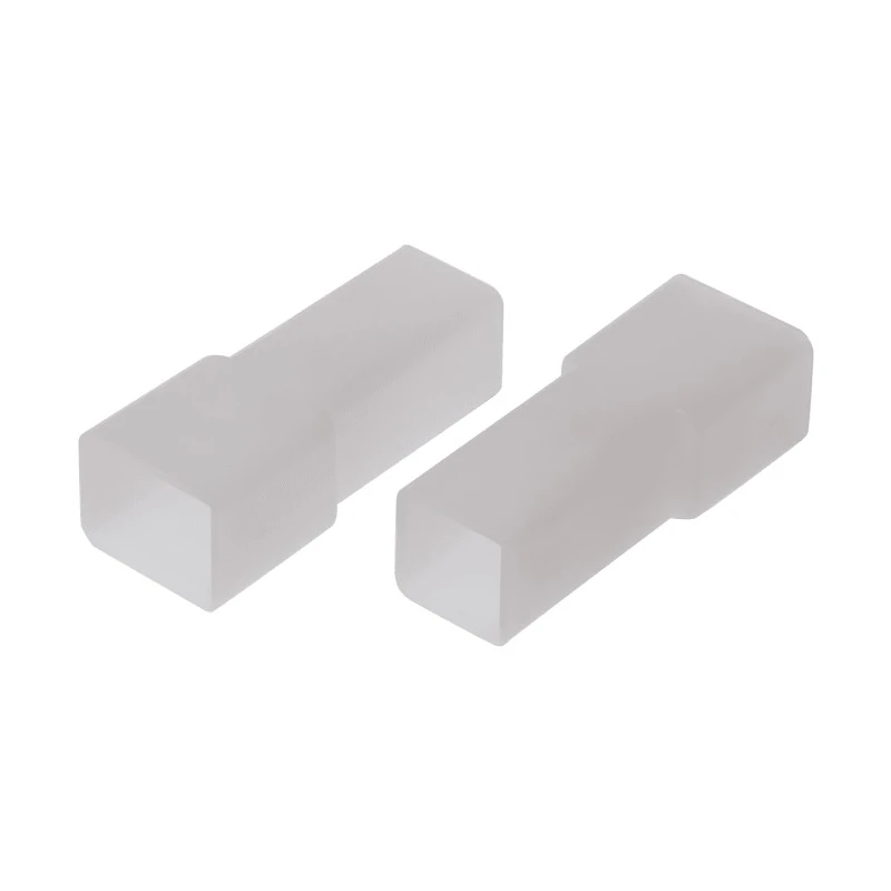 TE Connectivity AMP FASTIN-FASTON 1 Way Polyamide 66 Crimp Terminal Housing 6.35 mm Tab Size 180916-0