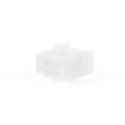 TE Connectivity AMP FASTIN-FASTON 6 Way Polyamide 66 Crimp Terminal Housing 6.35 mm Tab Size Natural 180906-0