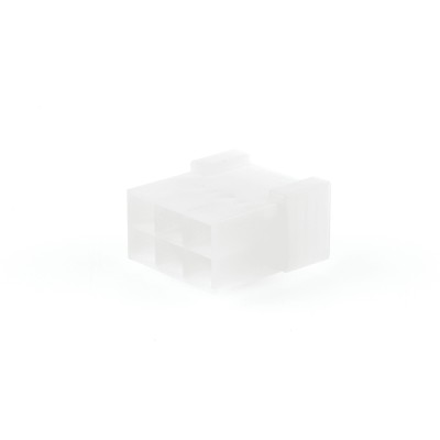 TE Connectivity AMP FASTIN-FASTON 6 Way Polyamide 66 Crimp Terminal Housing 6.35 mm Tab Size Natural 180906-0
