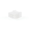 TE Connectivity AMP FASTIN-FASTON 6 Way Polyamide 66 Crimp Terminal Housing 6.35 mm Tab Size Natural 180906-0