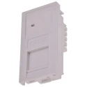 RS PRO RJ Socket Module Panel Cat5e LAN UTP Shield Straight 1 Way RJ45 369-4765