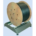 RS PRO Cable Drum Roller, 1-Shelves, 50 m Capacity, Aluminium and Steel Construction 666-688