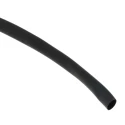 RS PRO Heat Shrink Tubing Black 4.8 mm Sleeve Diameter x 20m Length 2:1 Shrink Ratio 666-880