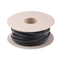 RS PRO Heat Shrink Tubing Black 4.8 mm Sleeve Diameter x 20m Length 2:1 Shrink Ratio 666-880