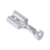 TE Connectivity FASTIN-FASTON .250 Black Uninsulated Female Spade Connector Crimp Tab Size 6.35 x 0.81 mm 42238-2