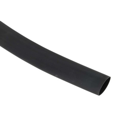 RS PRO Polyolefin Flame Retardant Heat Shrink Tubing Black 12.7 mm Sleeve Diameter 10m Length 2:1 Ratio 666-919